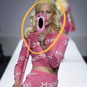 Moschino phone case mirror iPhone 5